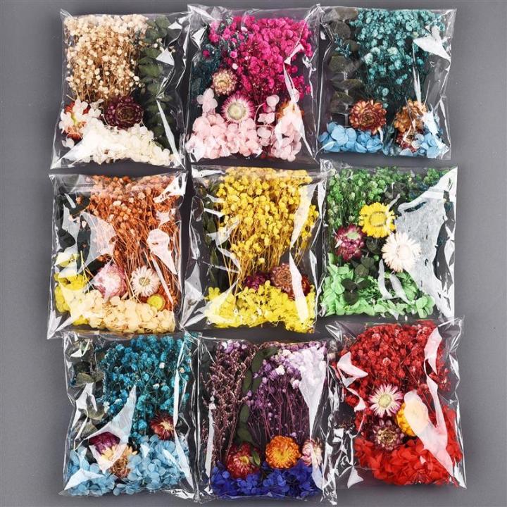 Dried Flowers For Resin UV Resin Filling DIY Epoxy Resin Mold Pendant Jewelry Decorative Pressed Flower Art Floral Decors