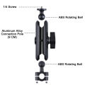 Metal Motorcycle Bicycle Camera Holder Handlebar Mirror Mount Bike Bracket for GoPro Hero DJI Phone Action Camera Accessories.
