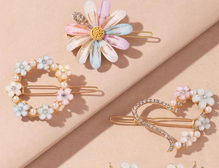 Hair clip or hijab clip 3 pc combo