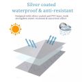 4 size washer-dryer cover Washing machine cover Polyester waterproof front load sunblock laundry silver coated dust cover. 