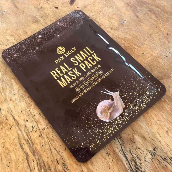 PAXMOLY KOREA Real Snail Facial Mask 1 sheet