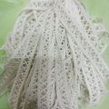 Milky lace white color. dyeable. price 4 yards. 