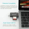 2 In1 USB Type-C /Micro-USB USB 2.0/3.0 Memory Card Reader Writer OTG Adapter SD TF Super Speed. 
