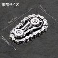 Chain Tooth Hand Spinner Metal Fidget Spinner Anti Stress EDC Toy for Adults. 