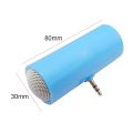Mini Portable 3.5mm Loud speaker Music Stereo Audio Adapter for Radio Mobile Phone MP3 MP4 3.5 jack AUX Music Receiver Adapter.