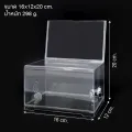 Tos302-comment box, donation box, clear tip box, D-509 key lock, tip box, donation box, donation box, tip box, tip box, plastic tip box tipbox tip box. 