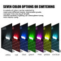 LED Car Mini Touch Light USB Charging Portable Auto Roof Ceiling Reading Night Lamp Wireless Car Decoration Ambinet Light White. 