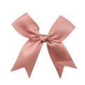 (50pcs) 1 inch fresh pink ribbon bows Polyester Satin Bow Flower DIY Craft Decoration. 