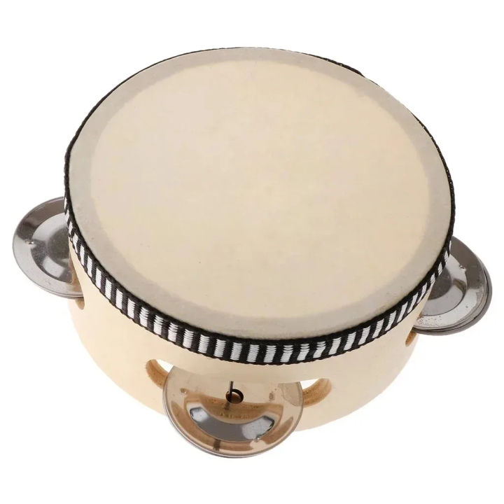 6inch%20Hand%20Held%20Drum%20Tambourine%20Drum%20Metal%20Jingles%20Percussion%20Musical%20Instrument%20For%20KTV%20Party%20Games%20-%20Image%202