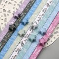 DIY Hand Crafts Origami Lucky Star Paper 540 Sheets Origami Paper Stars Folding Origami Star Paper Strips for Paper Arts Crafts. 