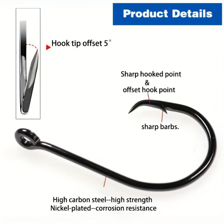 50pcs%20Premium%20Carbon%20Steel%20Octopus%20Circle%20Hooks%20for%20Saltwater%20Fishing,%20Sizes%201#-10/0%20-%20Image%202