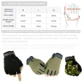 Cycling Tactical Half Finger Gloves Outdoor Unisex Men Women Gloves Sports Shooting Hunting Motorcycle Bike Glove Accessories. 