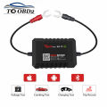 Vgate BA100 6~20V Battery Tester Works via Bluetooth 4.0 Phone APP Real-Time Monitoring Voltage&Health Battery Assiantant. 
