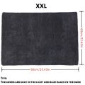 1400GSM 1/2pcs XXL Microfiber Car Drying Towel - Large Double-Sided Twisted Loop Cloth, Ultra Absorbent, Quick Dry, Streak-Free.