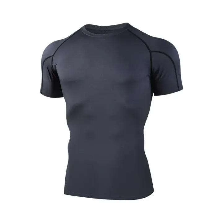 2025%20Compressed%20T-shirt%20Men's%20sportswear%20Running%20T-shirt%20Elastic%20Quick-drying%20Exercise%20T-shirt%20for%20men%20exercising%20in%20the%20gym%20-%20Image%203