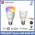 Global Version Yeelight Smart LED Bulb W3 WiFi Connection Dimmable Voice Control Compatible with Mijia Google Home SmartThings. 