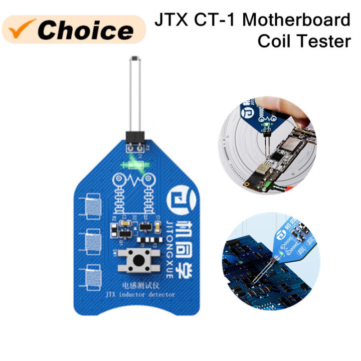 JTX CT-1 Tester bobina scheda madre Rilevatore induttore per