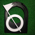 New Mini Golf Putting Plate with Hole Flag Indoor Outdoor Portable Golf  Putting Aid Training Practice Home Yard Golf Tool. 