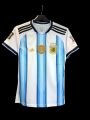 Argentina world cup Jersey 2026 half sleeve Thai premium.