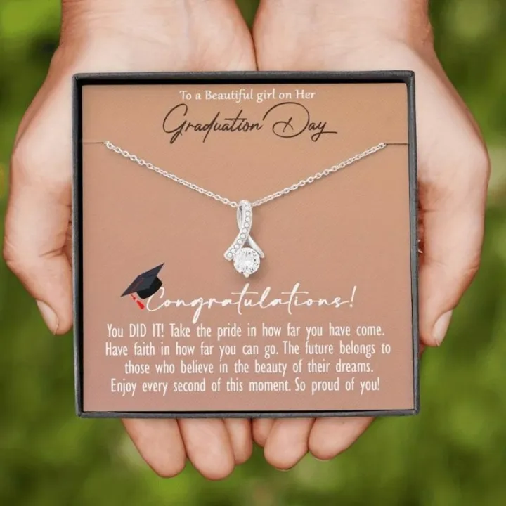 Sentimental Graduation Gift Sentimental Graduation Necklace Gift for Daughter and Sister - Perfect ...