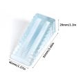 2/6pcs Transparent Door Plugs, Anti-Collision Safety Door Stops, Household Door Stopper, Fixed Collision Block.