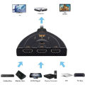 HDMI-compatible Switch KVM Splitter 4K 2K 3D 3 input 1 Output Mini 3 Port VIdeo Switcher Hub 1080P For DVD HDTV Xbox PS3 PS4.