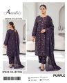 Dhanak 3 Piece Unstitched Suit for Women | Winter Collection. 