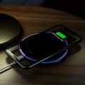 Wireless Charger Pad Metal Phone Chargers Fast Charging Station for iPhone 17 16 15 14 13 12 Pro Max 8 X Mini Airpods .