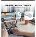 Smart Voice Control USB Light for Laptop, LED Reading Lamp, USB Lamp with Flexible Gooseneck for Power Bank,. 