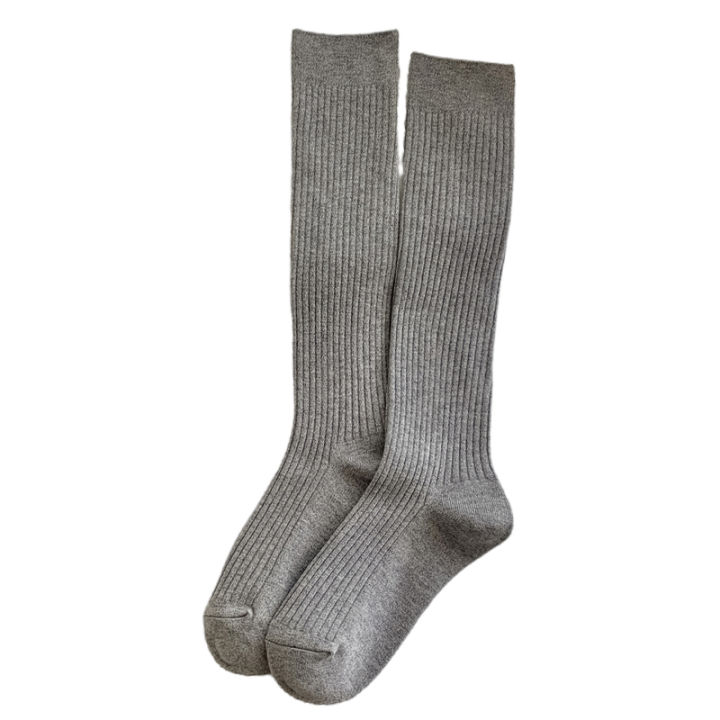 Retro%20Women%20Stockings%20New%20Fashion%20Autumn%20Casual%20Solid%20Color%20Japanese%20Style%20Warm%20Socks%20For%20Woman%20Soft%20Winter%20Knee%20High%20Socks%20Long%20-%20Image%206