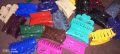 Pack of 3 large Hair clips plastic kechars for girl and women. 