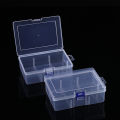 1pcs Transparent Plastic Storage Boxes For Jewelry Hardware Accessories Small Items for DIY Jewelry Beads Crafts Container Box. 