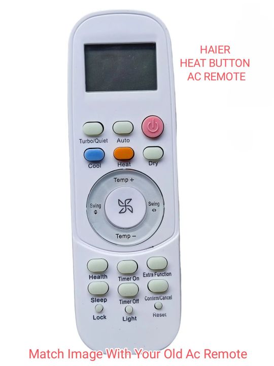 haier ac remote / haier inverter ac remote / haier air conditioner remote