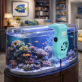 Silent Aquarium Cooling Fan Wall-Mounted Adjustable Fish Tank Fan Fast Cooling Powerful External Chiller Reptile Terrarium. 