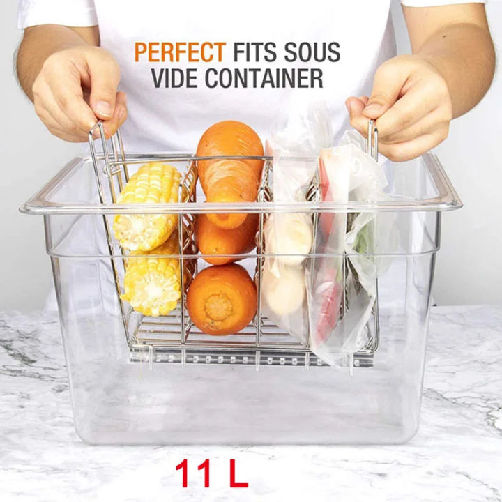 Sous%20Vide%2011L%20Slow%20Cooking%20Container%20With%20304%20Stainless%20Steel%20Frame%20Kit%20Complete%20Sous%20Vide%20Accessories%20Slow%20Cooking%20Pot%20Kit%20-%20Image%202