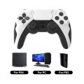 GAMINJA P48 Wireless Gamepad with Six Axis Gyroscope Game Controller For PS4 PS3 Console Wins 7 8 10 Dual Vibration PC Joystick. 