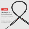 Lenovo HE05X Bluetooth 5.0 Earphones Waterproof Wireless HIFI Sound Magnetic Neckband Headset Sports Headphones.