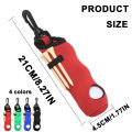 Golf Tee Holder Neoprene Golf Ball Carry Bag Pouch Golf Ball Holder Keychain Belt Clip Golf  Accessories. 