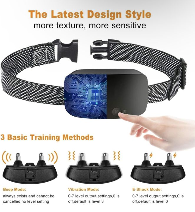 Touch%20Dog%20Training%20Device-Humanized,%20Non-Impact%20Barking%20Collar-With%203%20Modes-Small,%20Medium%20And%20Large%20Dog%20Breeds-Harmless%20Training%20Bark%20Stopper-Adjustable%20USB%20Charging%20(Black)%20-%20Image%202
