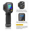 UWEI Infrared Thermal Imager Handheld Thermal Imaging Camera USB Rechargeable 8GB Card Color Display 0.01-1 Emissivity Carry Box. 