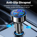 100W 6 Ports Car Charger Fast Charging PD QC3.0 USB C Car Phone Charger Type C Adapter in Car For iPhone Samsung Huawei Xiaomi. 
