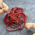 100pcs Red Color Elastic Rubber Bands Home Office School Stationery Supplies Packaging Tie Stretchable Sturdy Elastics Bands. 