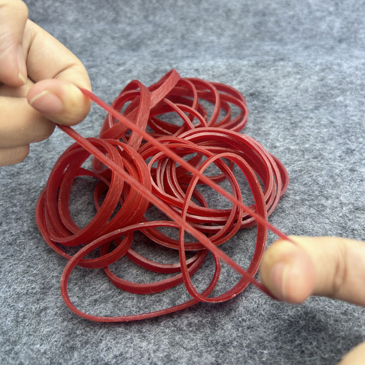 100pcs%20Red%20Color%20Elastic%20Rubber%20Bands%20Home%20Office%20School%20Stationery%20Supplies%20Packaging%20Tie%20Stretchable%20Sturdy%20Elastics%20Bands%20-%20Image%204