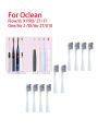 Toothbrush Heads for Oclean Air 2/One/SE X/X PRO/Z1/F1 Electric Tooth Brush Replacement Soft DuPont Bristle Nozzles 1/4/10/20PCS. 