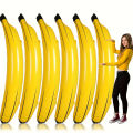 1pc Inflatable Banana  60cm/180cm Fake Banana  Fruit Props Inflatable Toys Bachelorette Party Games Toss Ring Toy. 