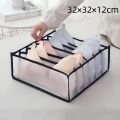 Clothes Organizer Underwear Drawer Storage Box Clothes Bras Socks Organizer Wardrobe Dormitory Compartment Storage Bag. 