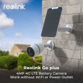 Reolink Go 4G PTA approval Solar Powered Security
Camera. 