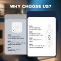 Tuya Wifi Motion Sensor LED Bar Light Human Infared Induction Night Light 2700K-6500K Dimmable for Kitchen Room Wardrobe Hallway. 