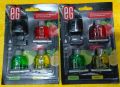 Car Ac Grill Perfume With 3 Refills Lemon Fragrance. 