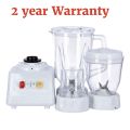 Premium Quality Imported 3 in 1 juicer blender machine ( milkshake jug+ grinder+ blender ) heavy motor original copper winding with 1 year Warranty. 